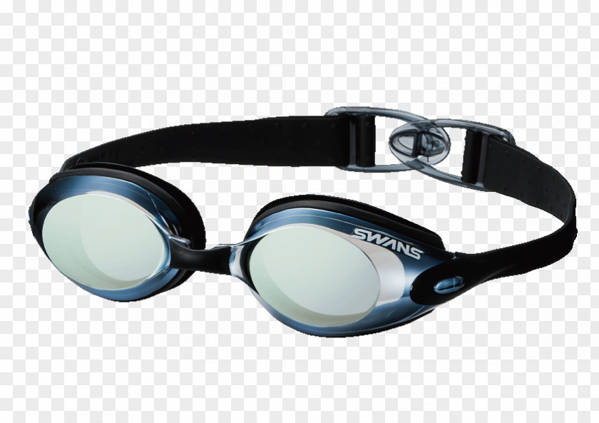 GOGGLES Goggles Swimming Glasses Swans PNG