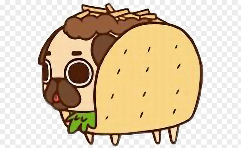 Puppy Pug Taco Burrito Chicken PNG