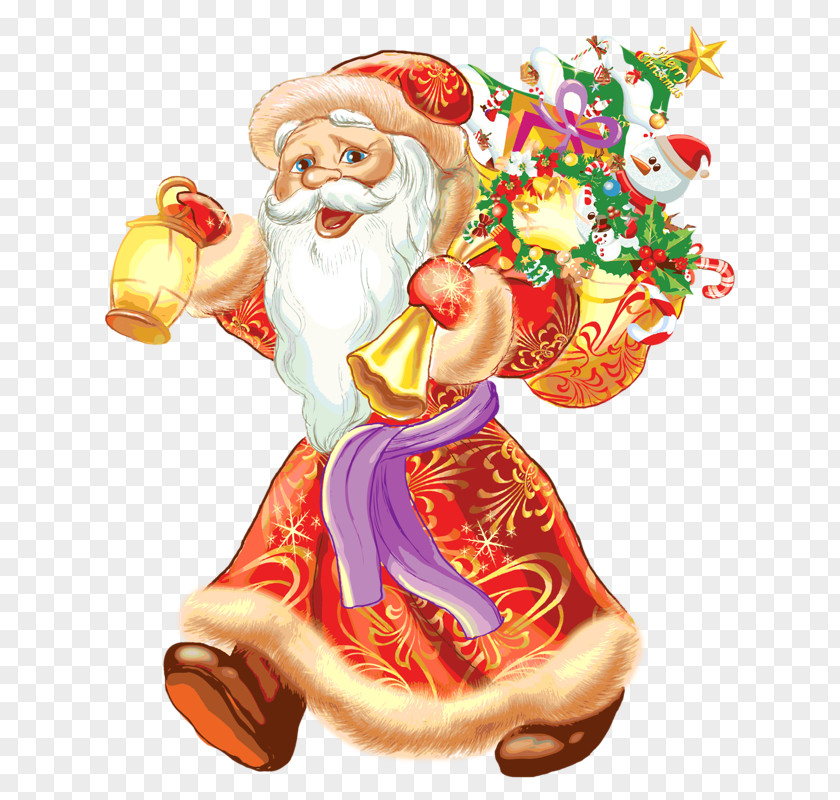 Santa Claus Verse New Year Nursery Rhyme Grandfather Child PNG