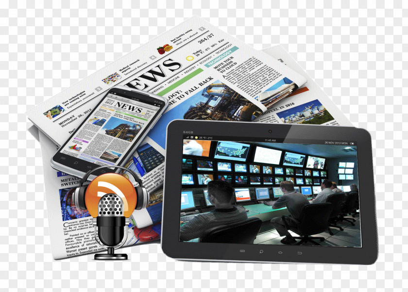 Electronics News Media Press Release Newspaper PNG