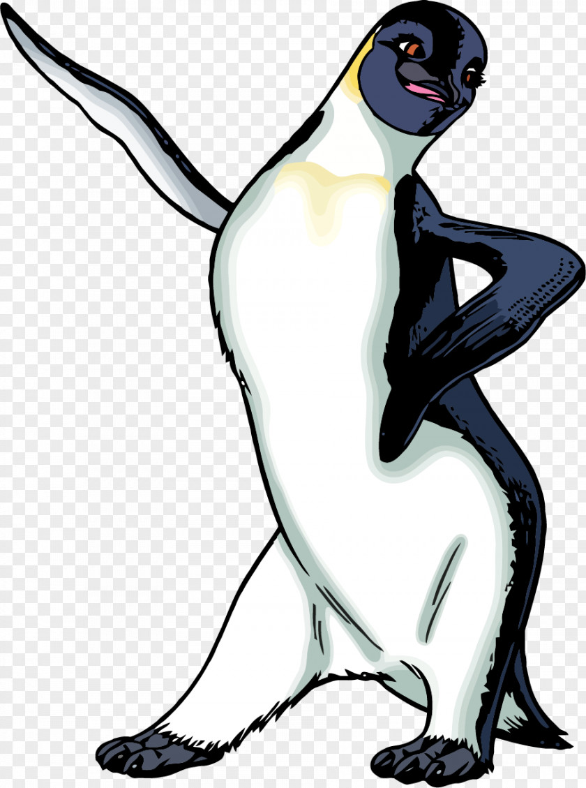 Emperor Penguin Tail Cartoon PNG