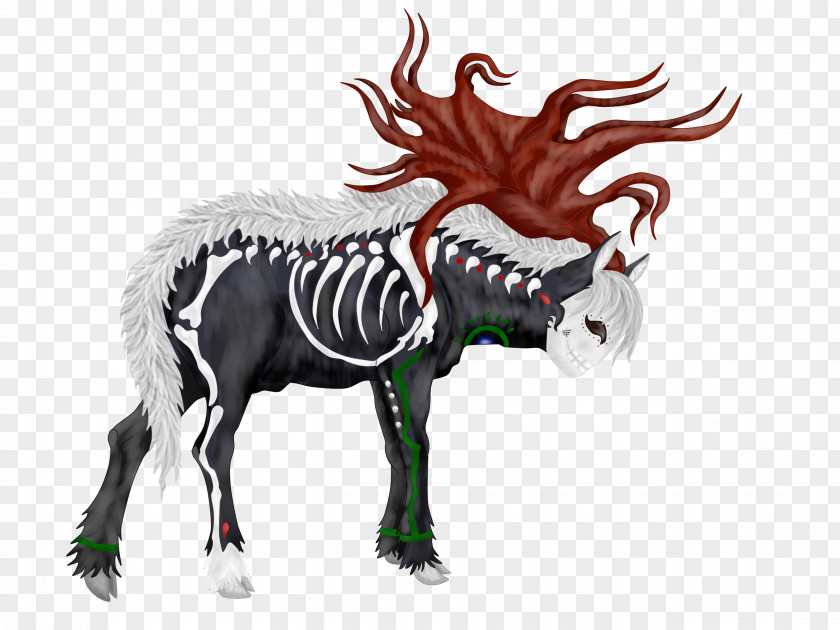 Horse Cattle Cartoon Character PNG