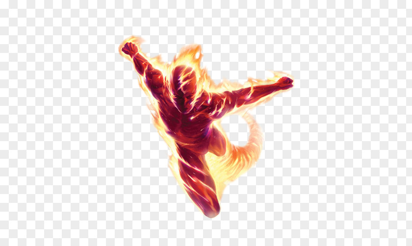 Jumping Fire Superman Human Torch Daredevil Marvel Comics Phineas Horton Superhero PNG