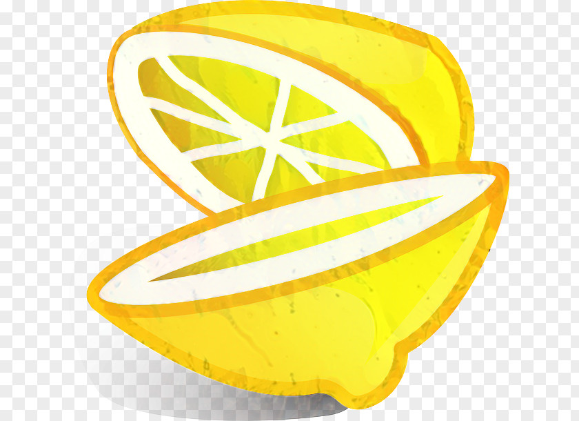 Lemon Citric Acid Yellow Product Design Line PNG