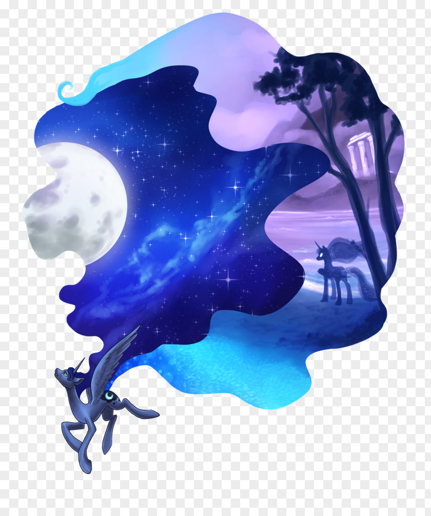 STARDUST Princess Luna Twilight Sparkle My Little Pony Winged Unicorn PNG