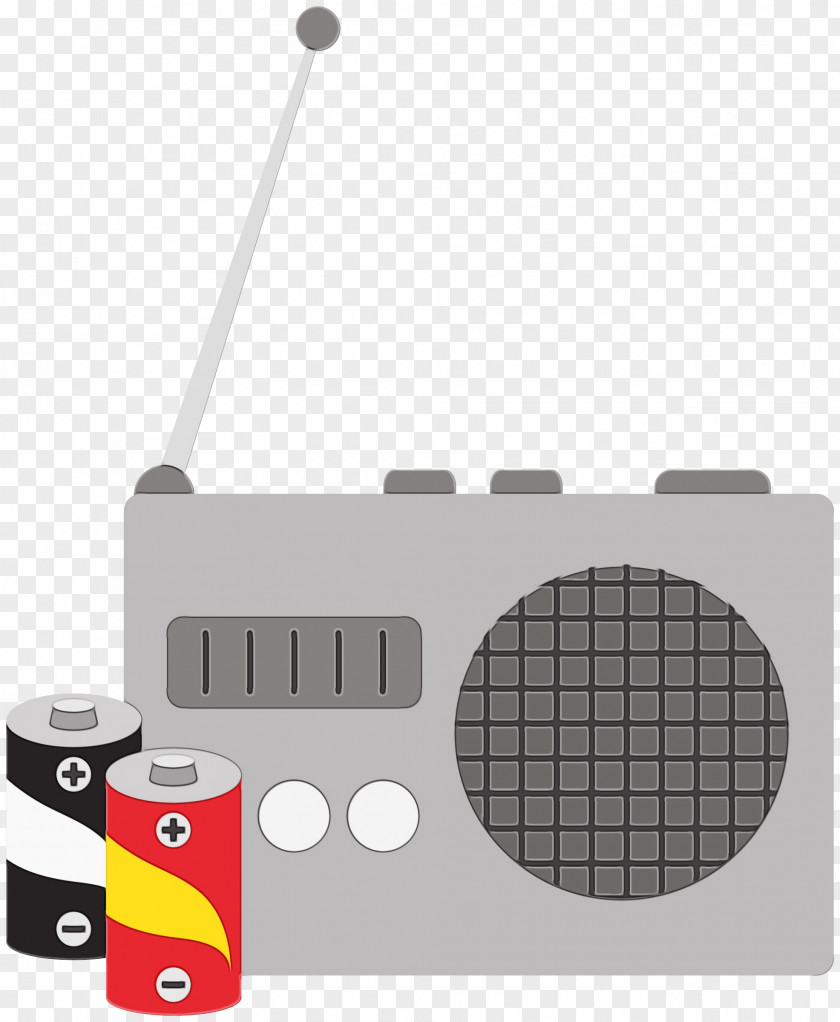 Technology Boombox Media Player PNG