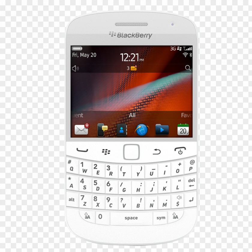 Blackberry BlackBerry Bold 9900 Priv Passport Touchscreen PNG