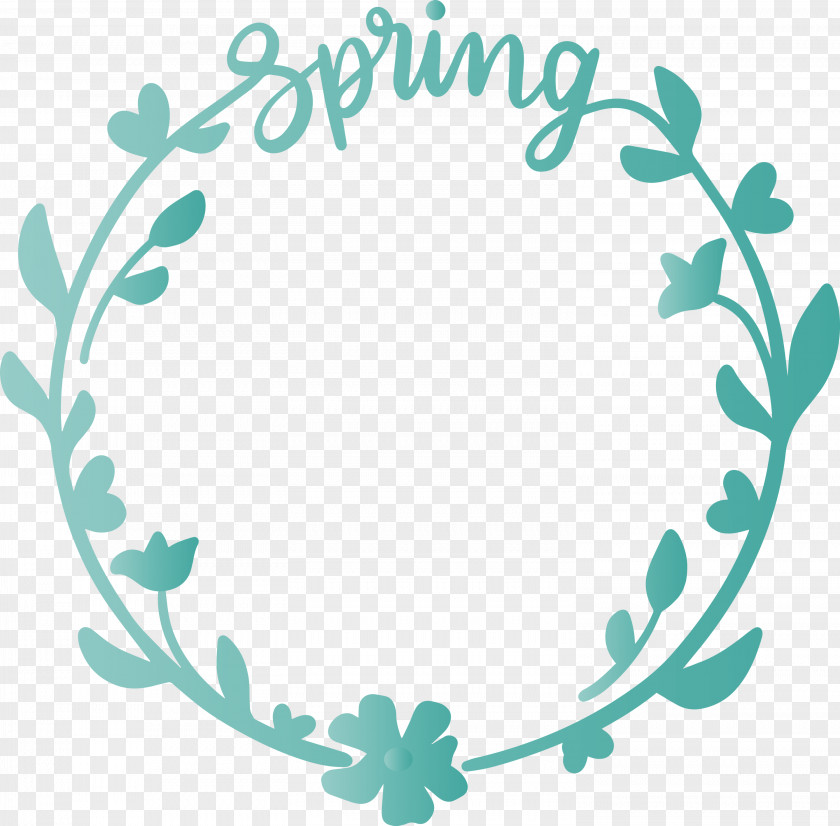 Flower Frame Floral Sping PNG