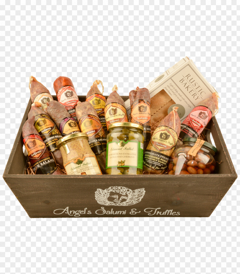 Gift Hamper Food Baskets Terrine Salami PNG