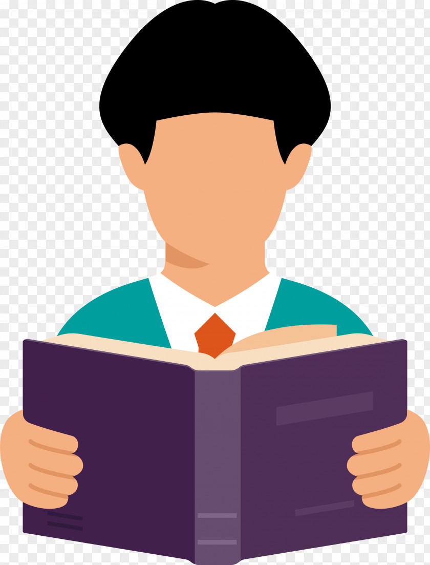 Teacher Reading Book PNG