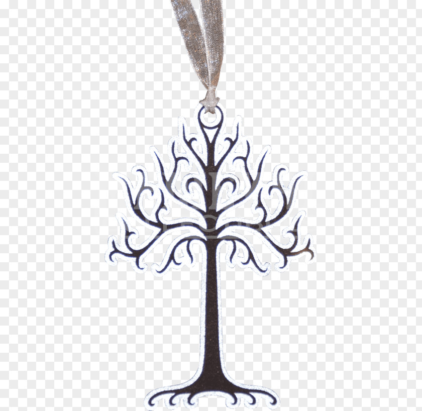 The Hobbit Lord Of Rings White Tree Gondor Decal PNG