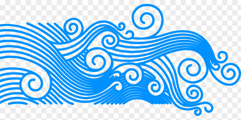 Wave Wind Sea Clip Art PNG