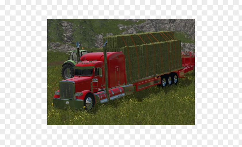 Truck Farming Simulator 17 Peterbilt 15 Flatbed PNG