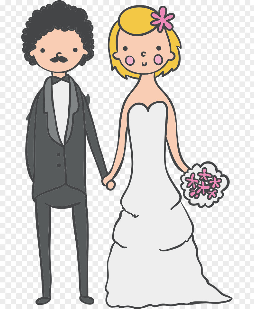 Wedding Marriage Drawing PNG