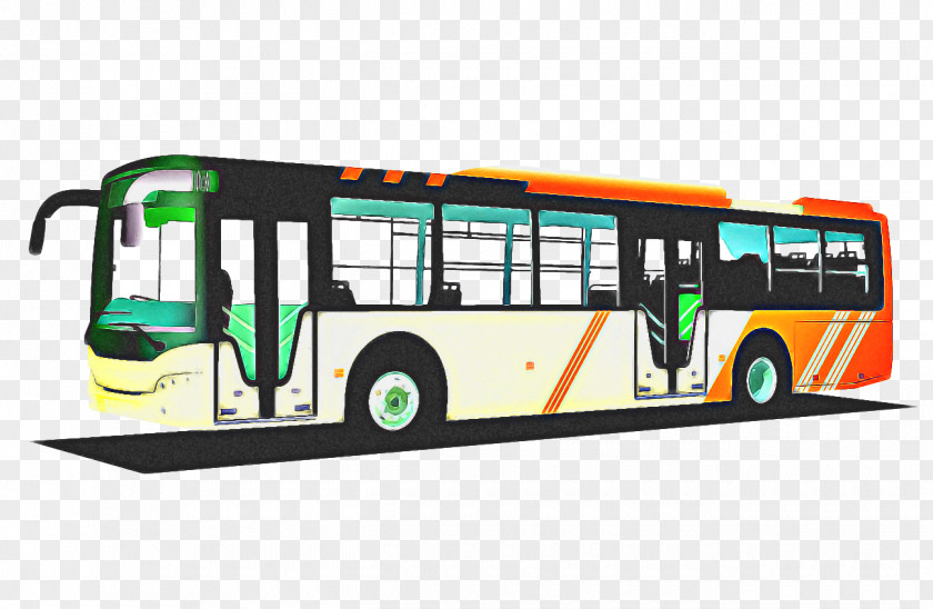 Airport Bus Car Cartoon PNG