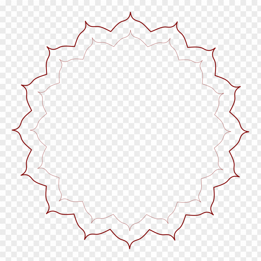 Brown Frame Circle Line Art Angle Clip PNG