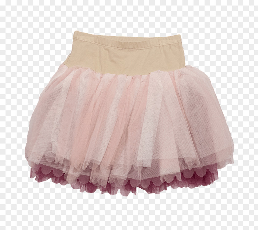 Dress Skirt Ruffle Waist Pink M PNG