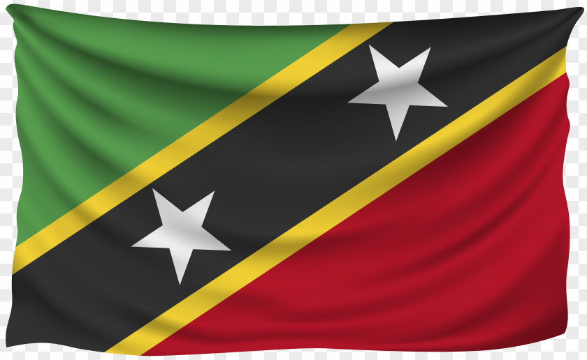 Flag Of Saint Kitts And Nevis National PNG