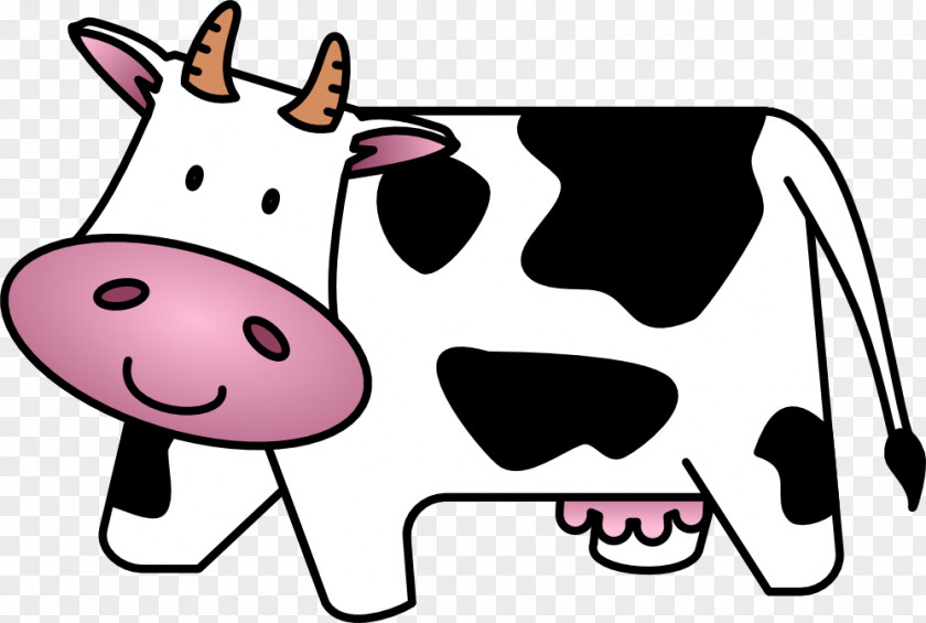 Graphics Cow Holstein Friesian Cattle Angus Calf Clip Art PNG