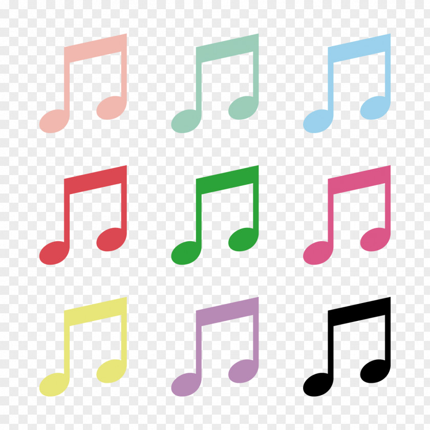 Musical Note Vector Graphics Illustration PNG