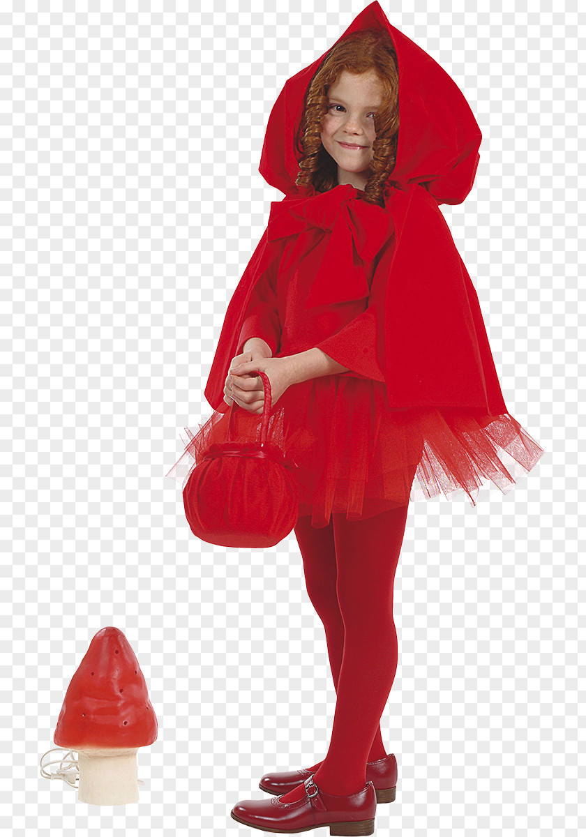 Red Riding Hood Little Disguise Chaperon Costume Suit PNG