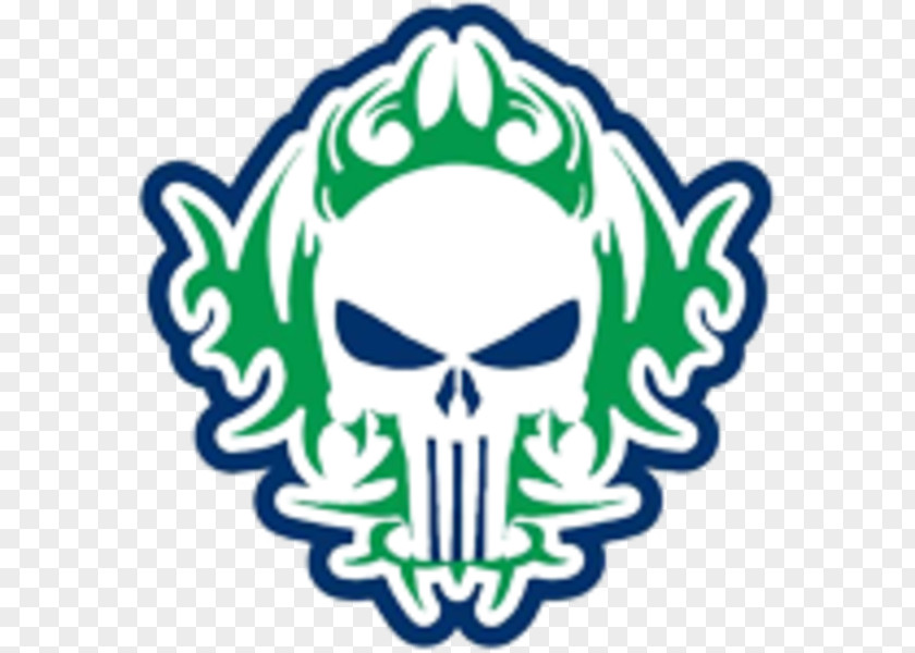Skull Punisher Human Symbolism Decal Sticker PNG