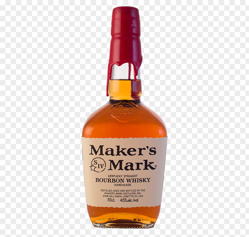 Wine Maker's Mark Bourbon Whiskey Distilled Beverage American PNG