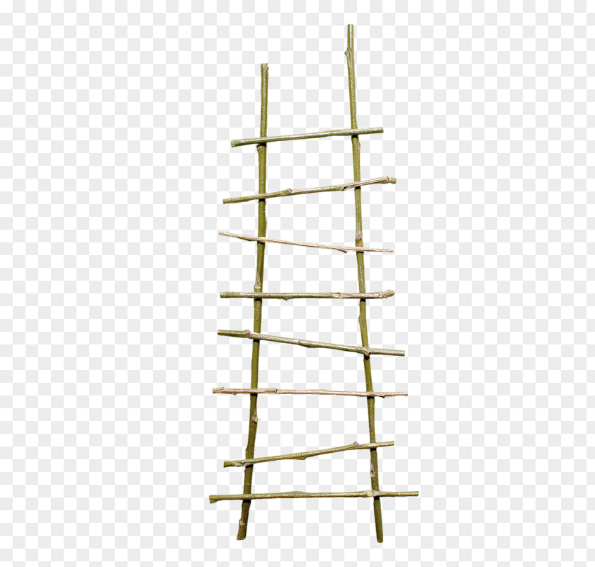 Bamboo Ladder Wood Render Recycling PNG