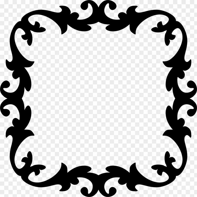 Decorative Border Ornament Picture Frames Clip Art PNG