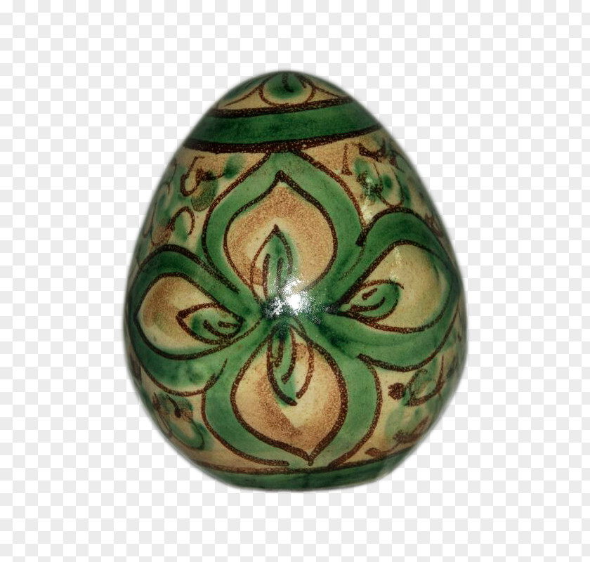 Easter Caltagirone Ceramic Egg PNG