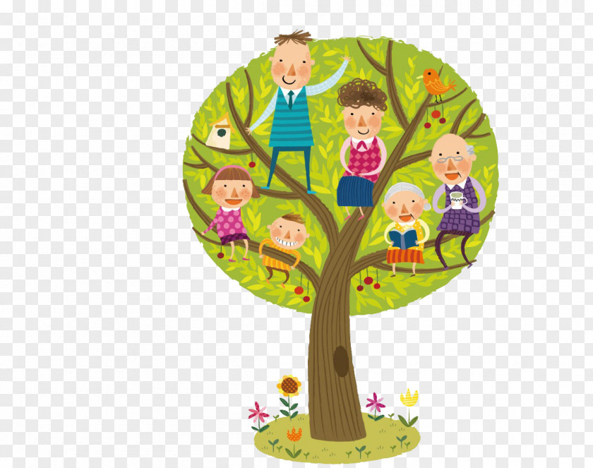 Family Tree Jeju City Social Security Welfare PNG