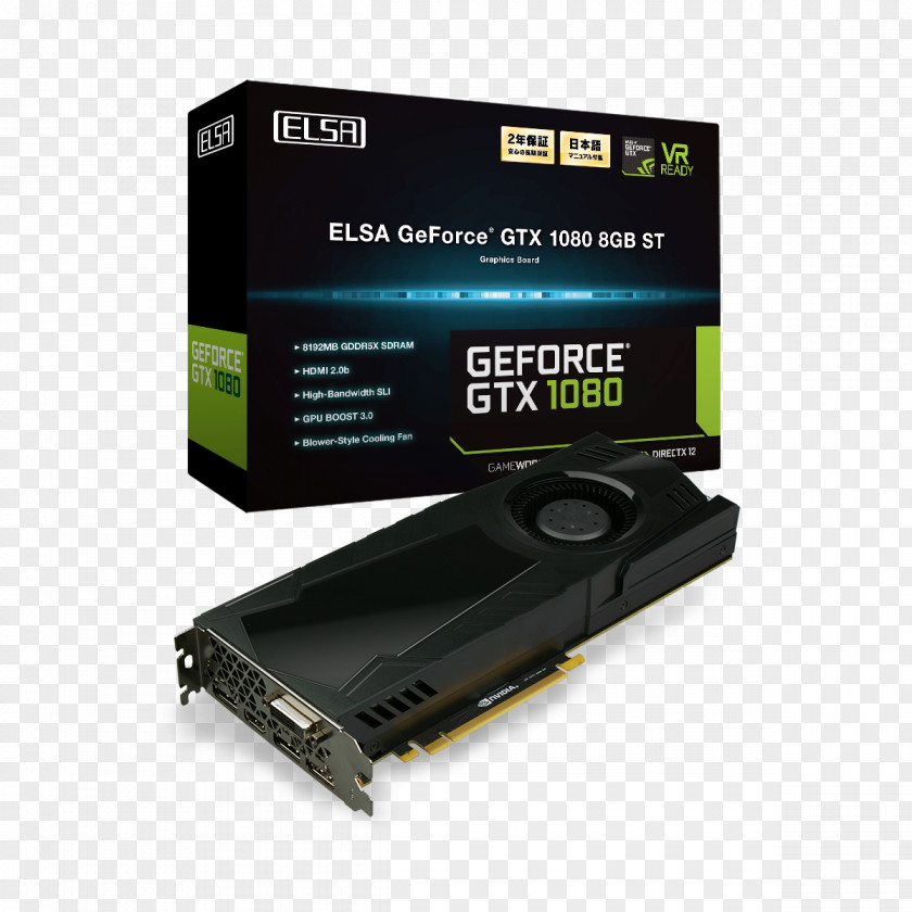 Nvidia Graphics Cards & Video Adapters GeForce Pascal EVGA Corporation PNG