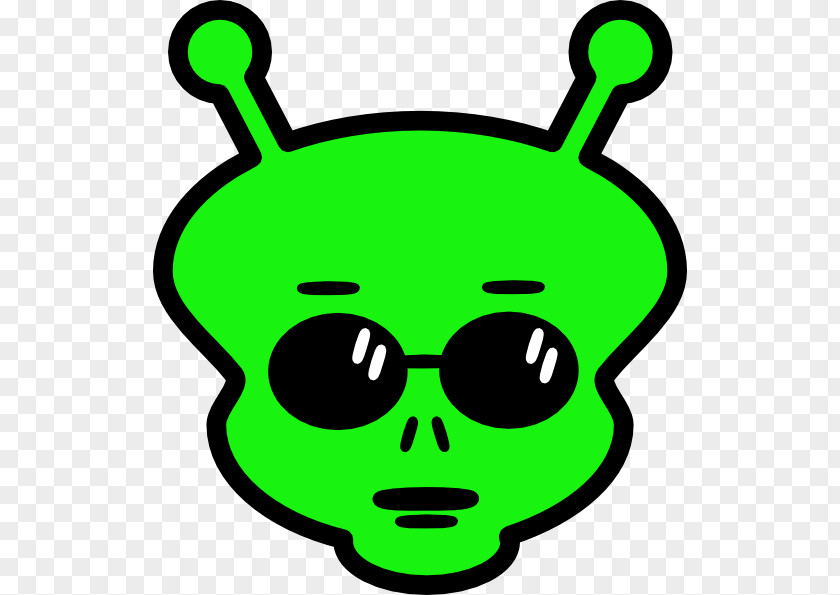 Picture Of A Cartoon Alien Extraterrestrial Life Free Content Clip Art PNG