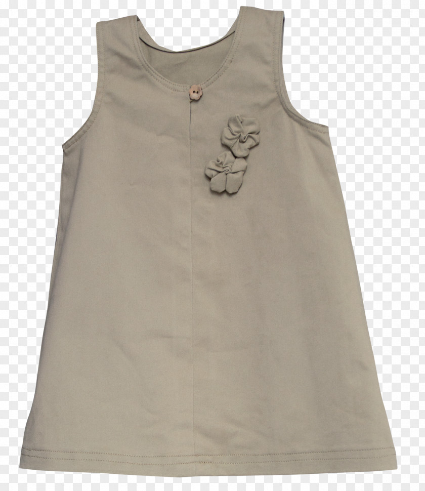 T-shirt Gilets Sleeve Dress Neck PNG