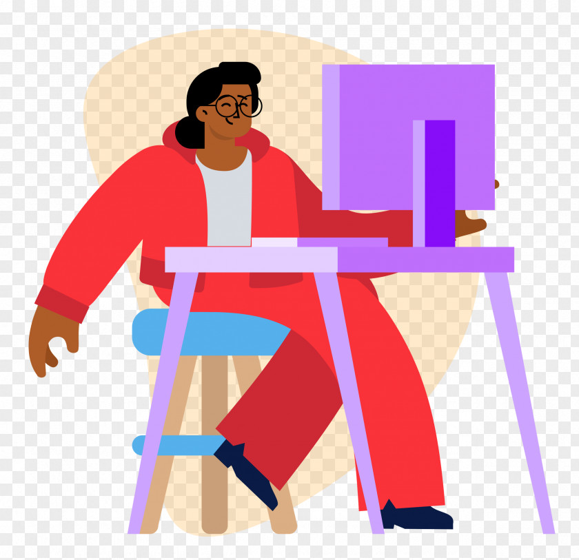 Working Work Desk PNG