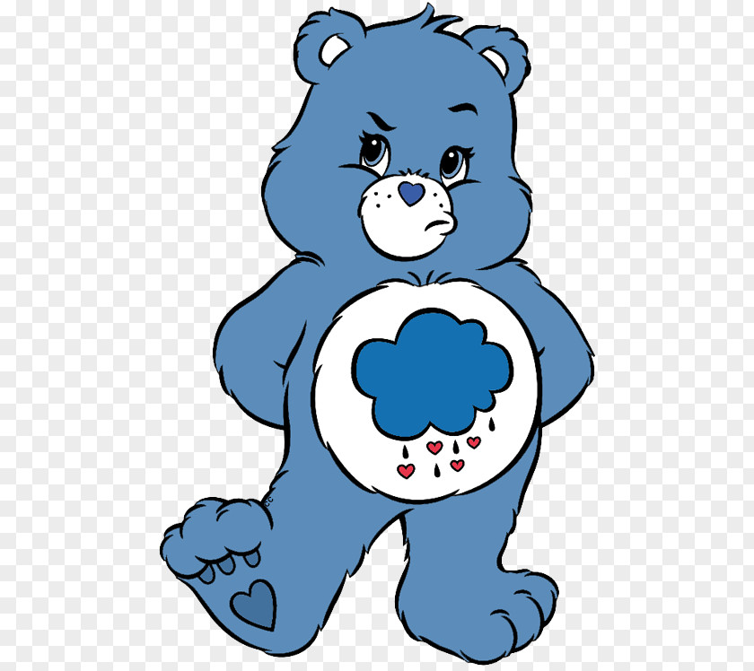 Bear Grumpy Harmony Cheer Care Bears PNG
