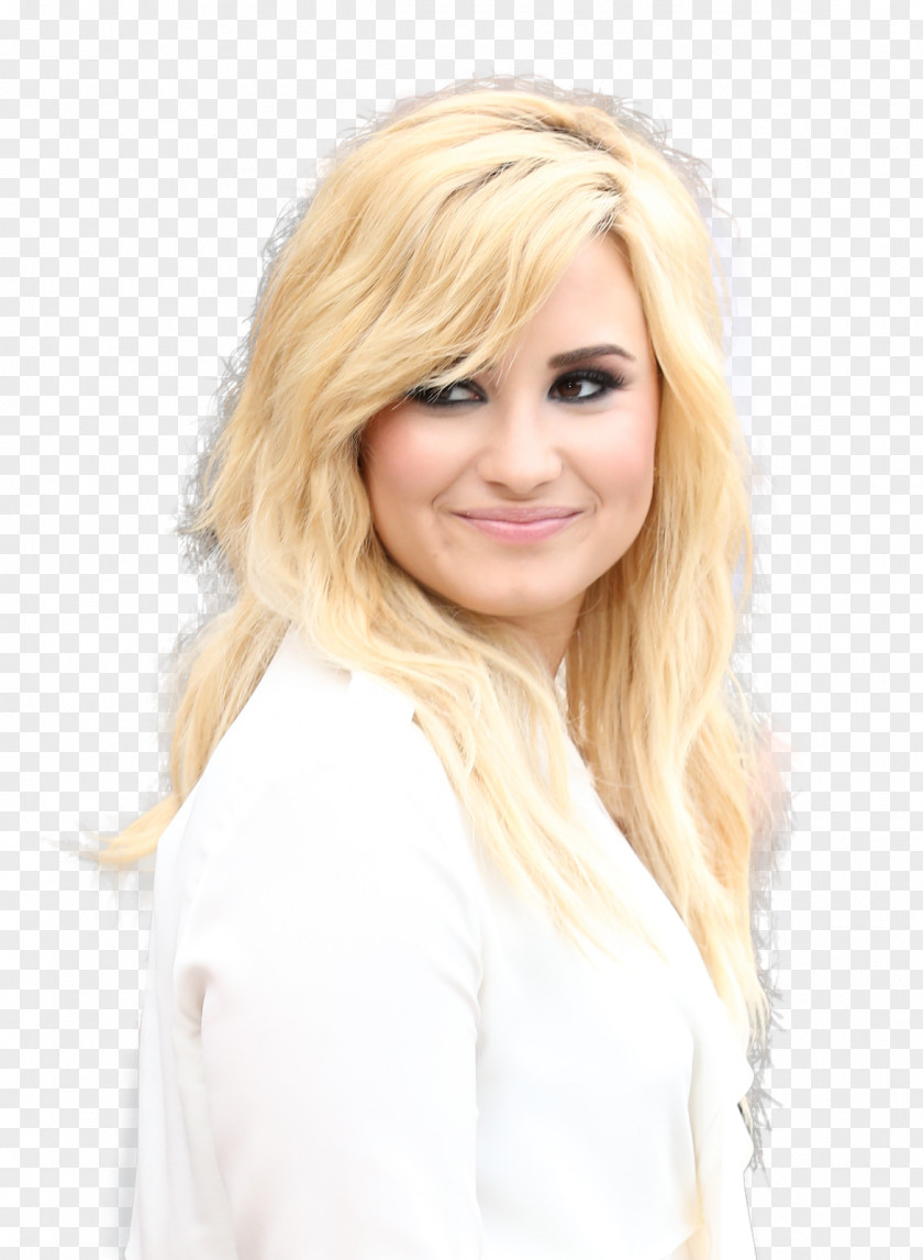 Demi Lovato Eye Shadow Celebrity Blond Cool For The Summer PNG