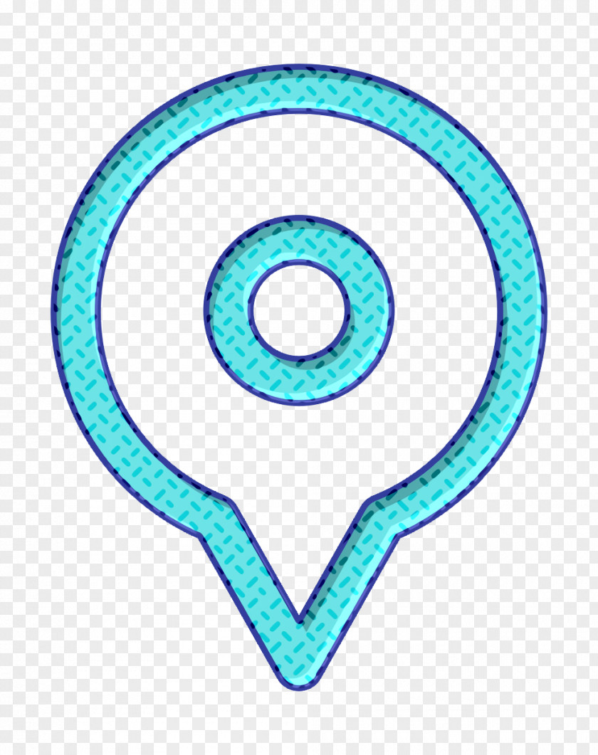 General UI Icon Pin Location Pointer PNG