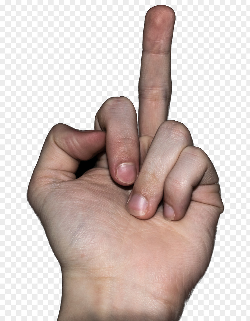 Hand Thumb Middle Finger The PNG