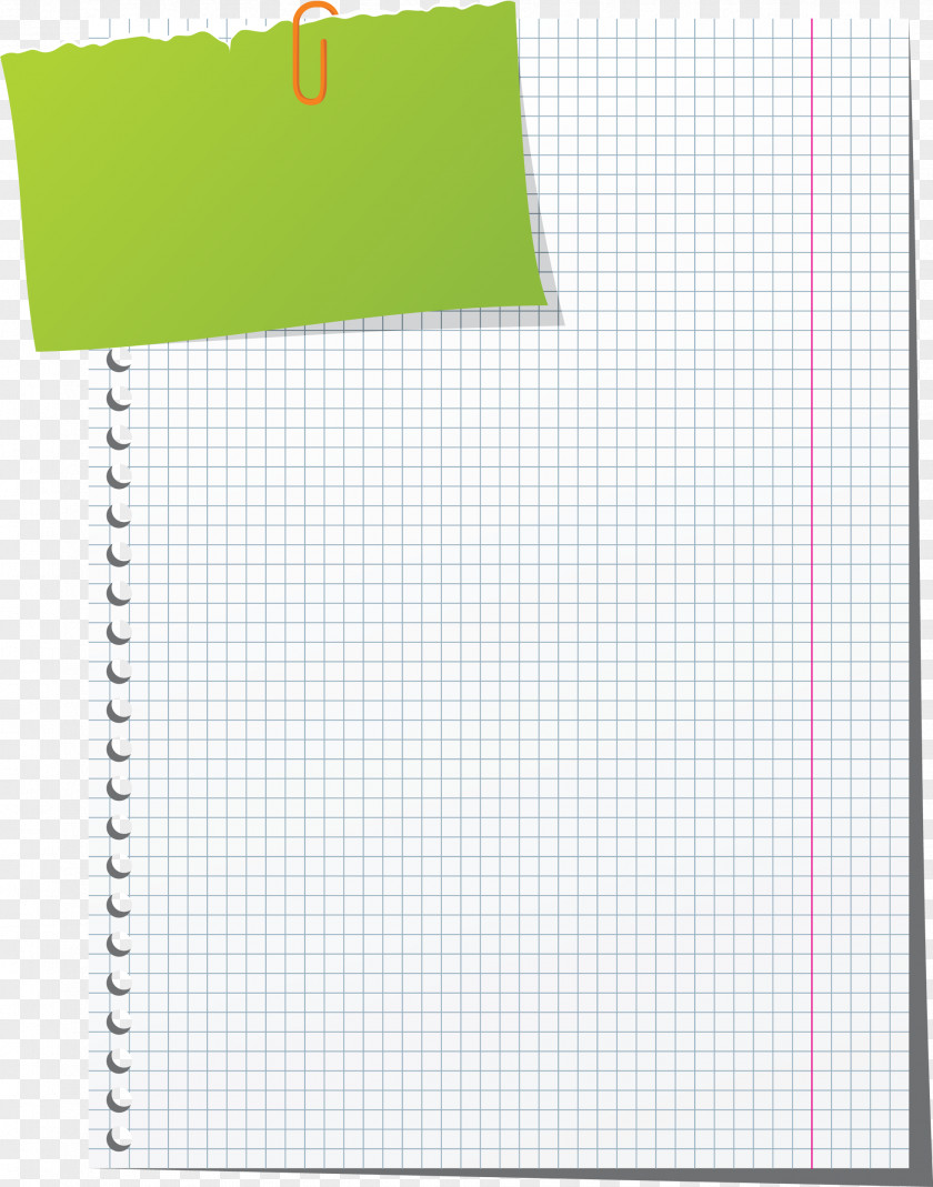 Sheet Graph Paper Notebook PNG
