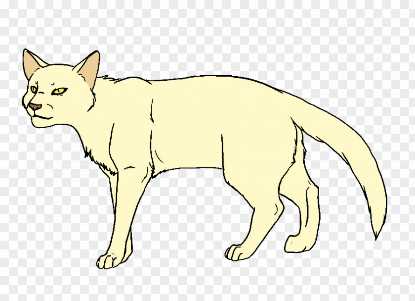 Yellow Cat Warriors Coloring Book Drawing Line Art PNG