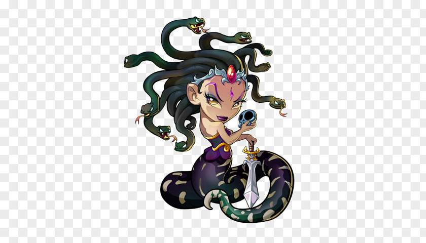 Medusa Legendary Creature Gorgon Steropes Stheno PNG