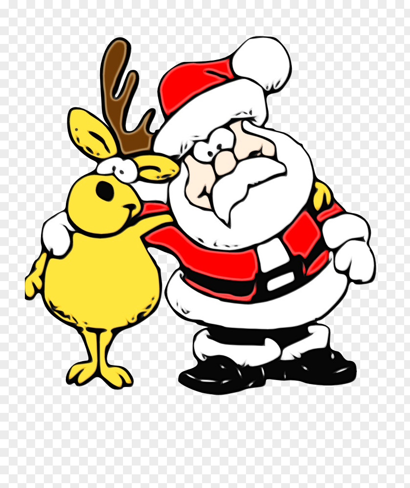 Santa Claus Christmas Day Reindeer Graphics Father PNG