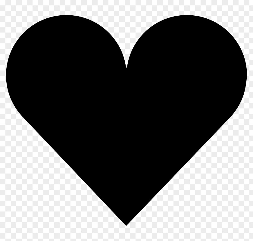 Heart-shaped Silhouette Heart Clip Art PNG