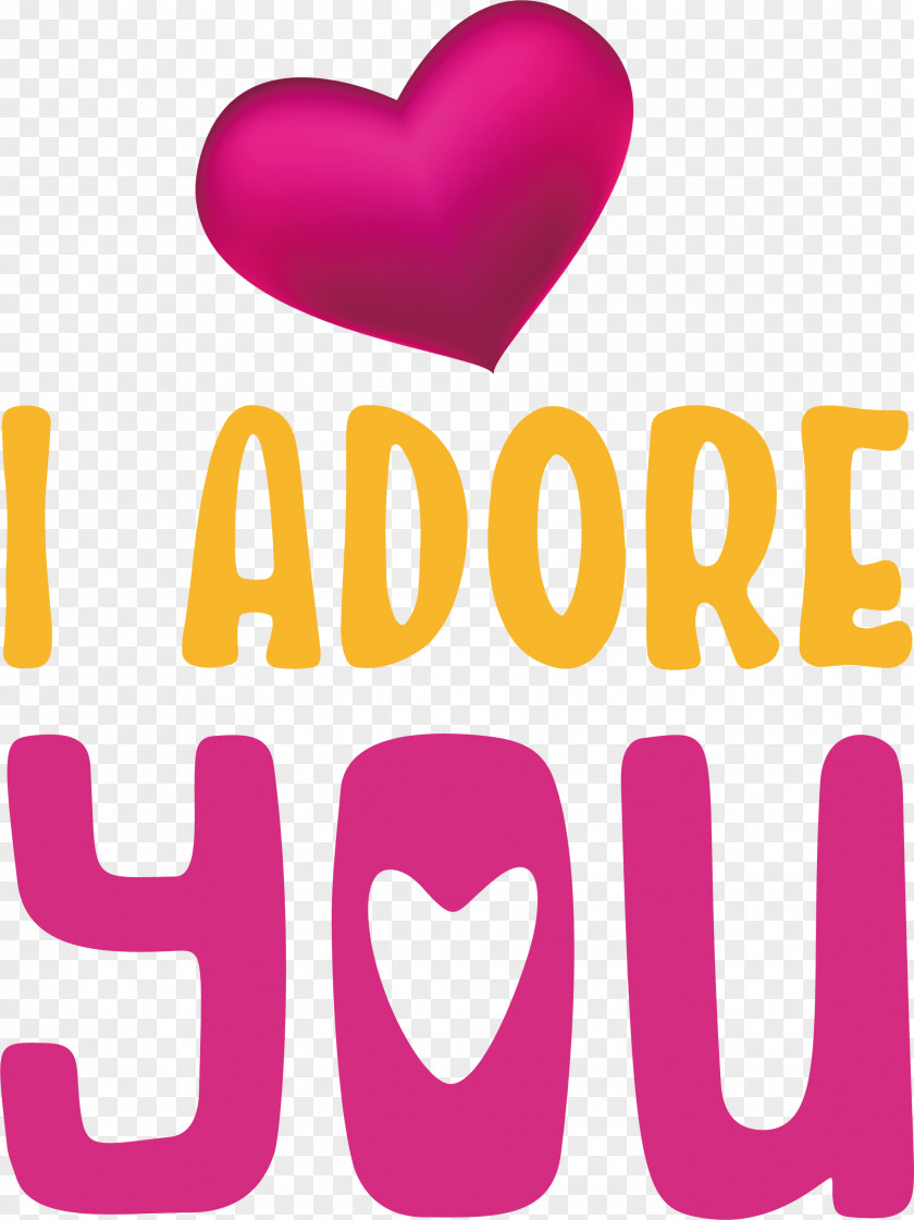 I Adore You Valentines Day Quotes Message PNG