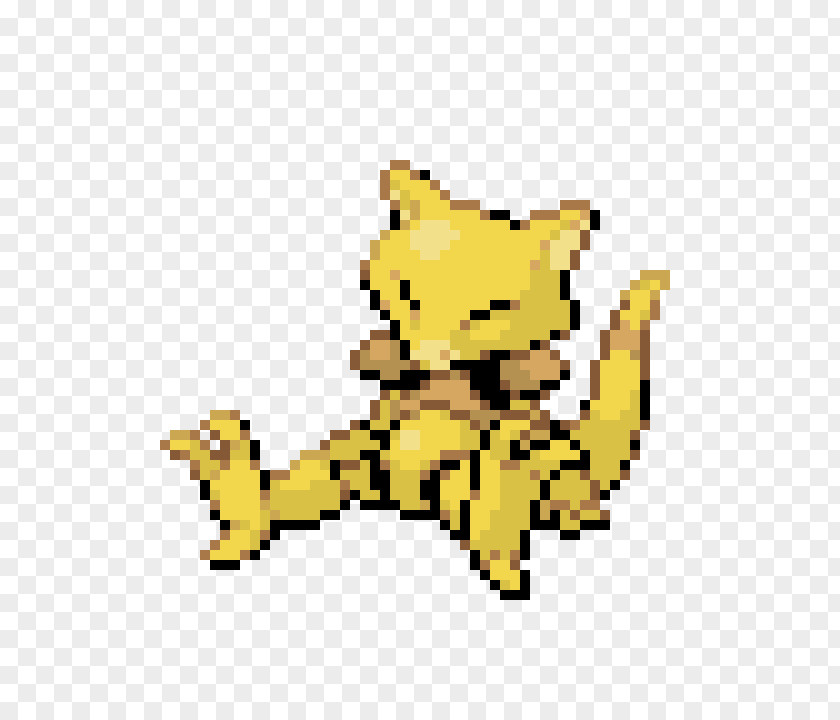 Pokemon Bead Art Directions Pixel Image Kadabra PNG