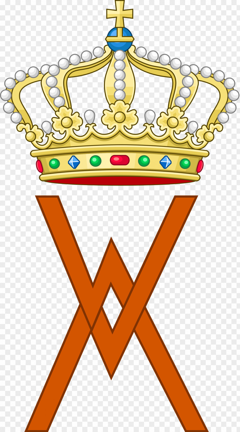 Prince Royal Cypher Crown Coroa Real Family Heraldry PNG