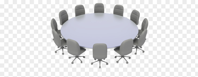 Table Round Conferences Clip Art PNG
