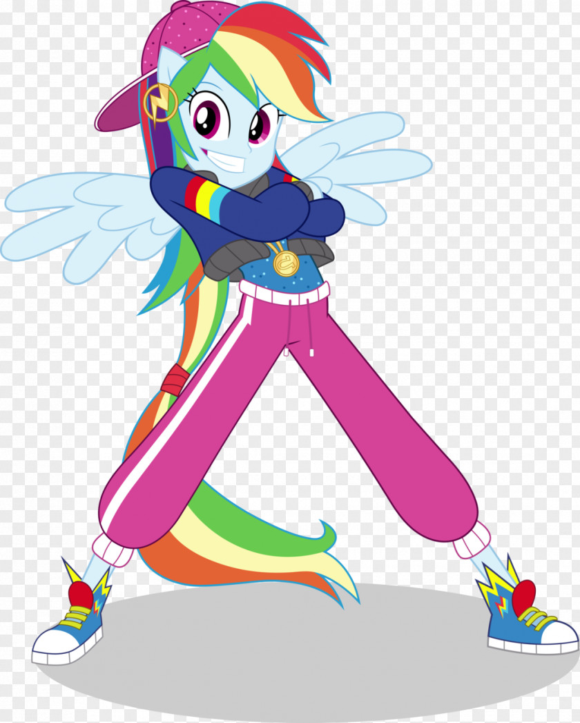 Dash Rainbow Twilight Sparkle Art Dance Sunset Shimmer PNG