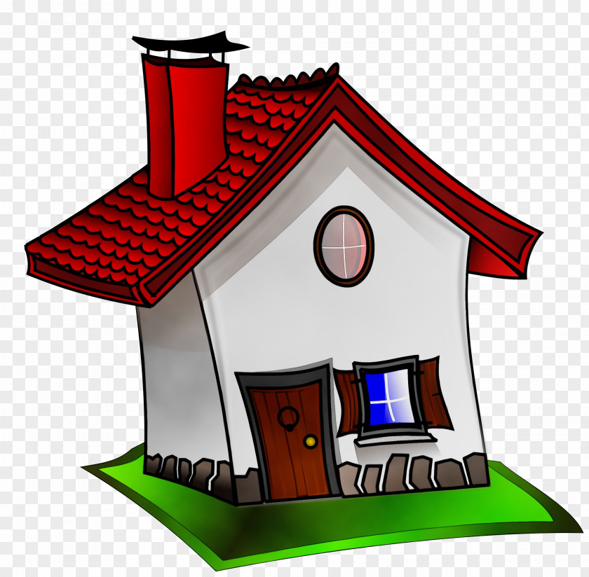 Facade Building House Clip Art Cartoon Roof Home PNG